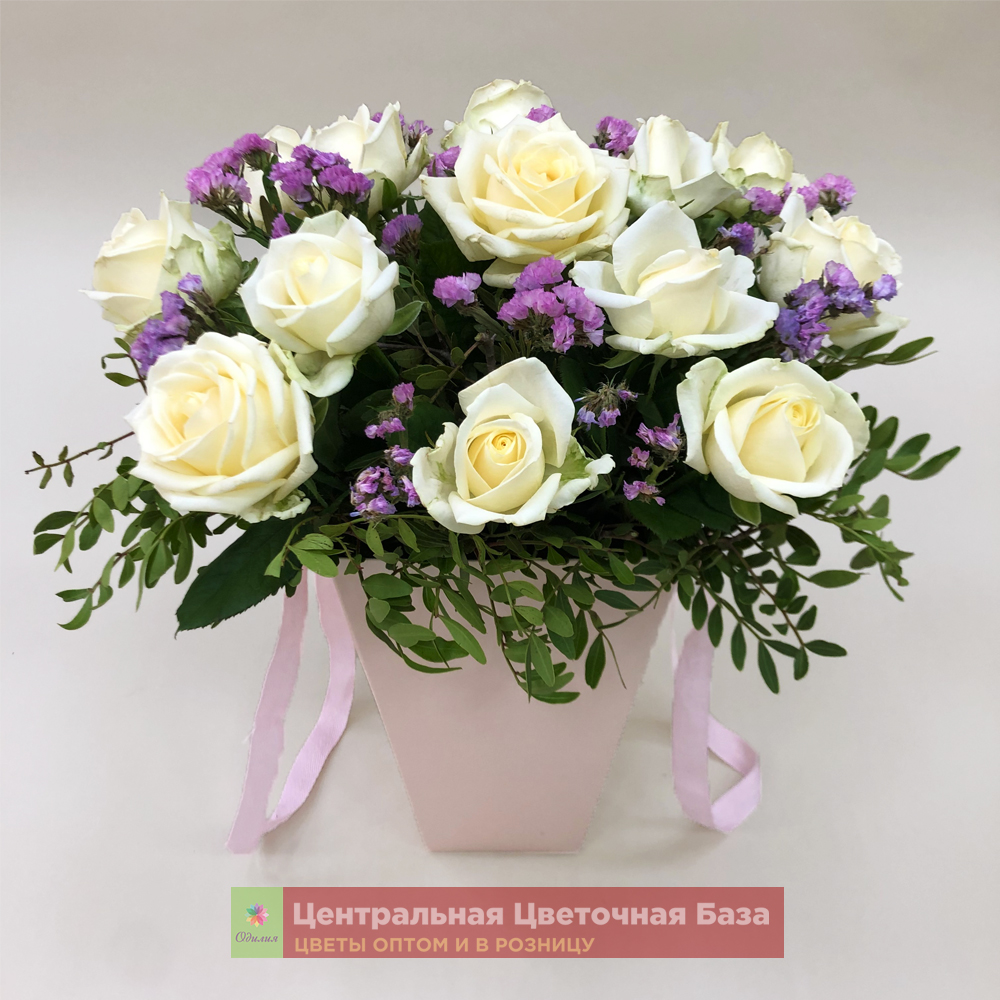 Купить Цветочная композиция Приятный сюрприз за 3 805 руб. в в Мытищах и МО! Доставка круглосуточно