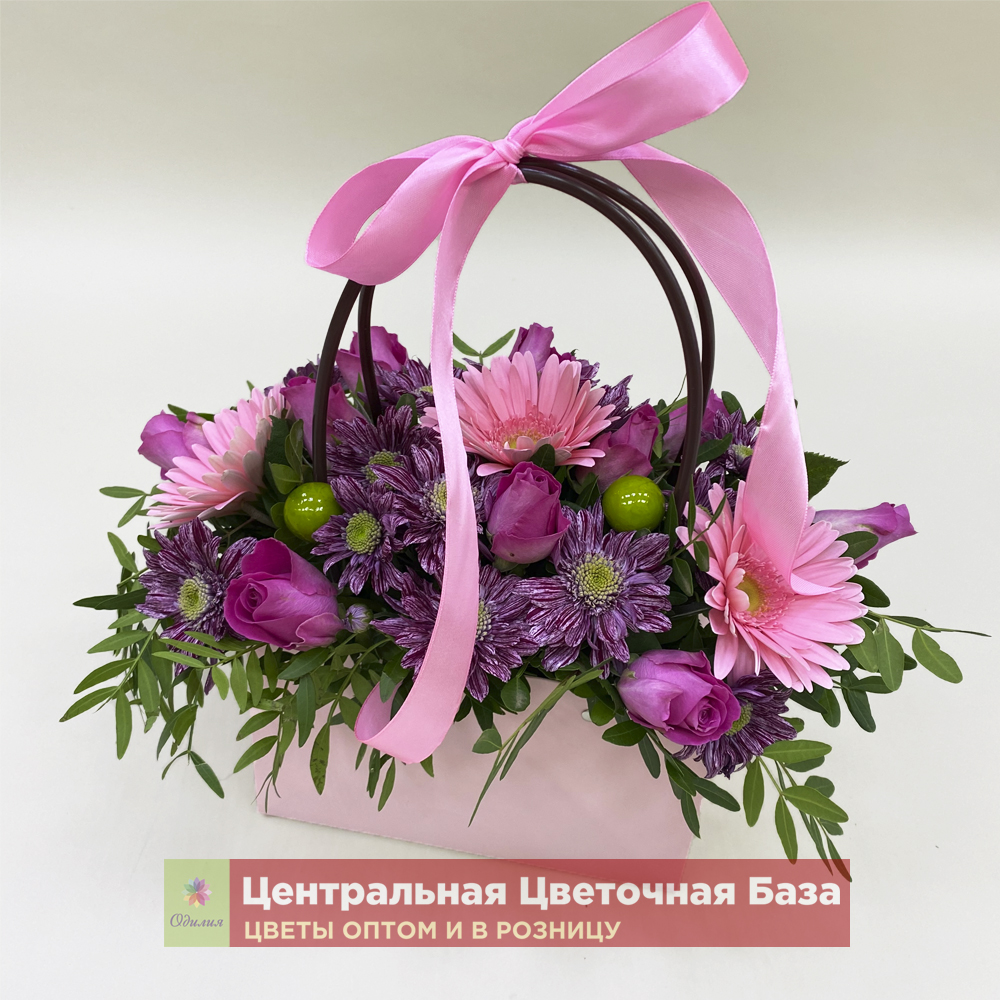Купить Цветочная композиция Маленькая принцесса за 1 руб. в в Мытищах и МО! Доставка круглосуточно