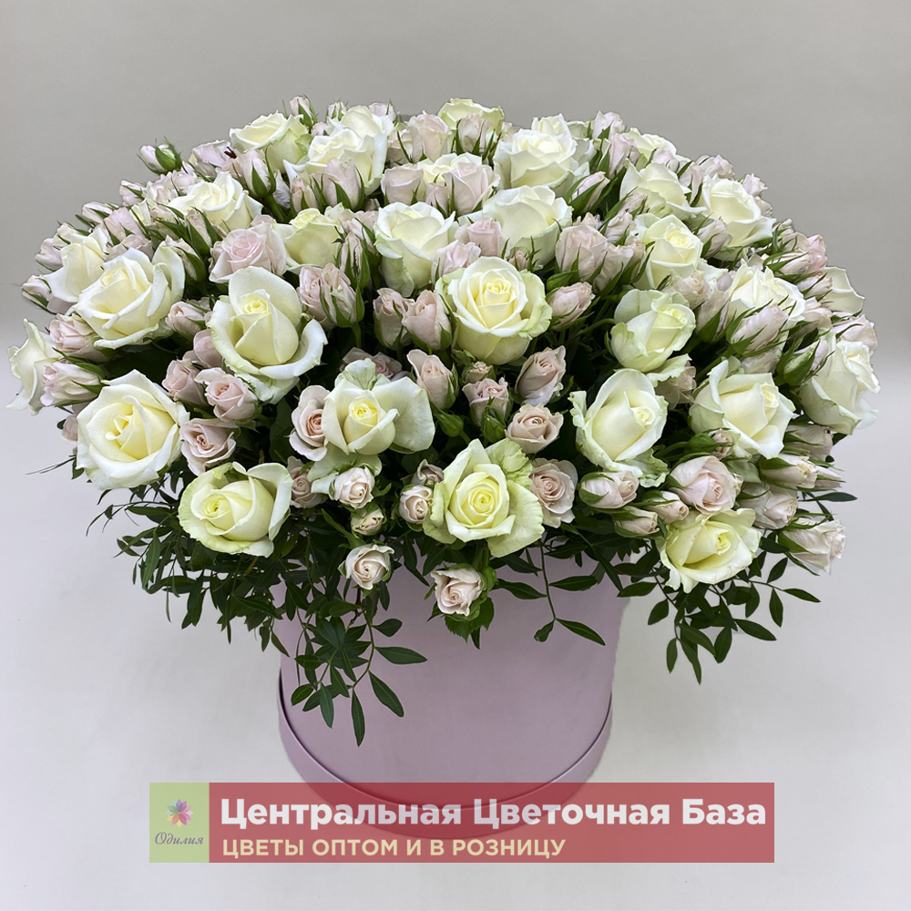 Купить Цветы в коробке Полет ангела за 1 руб. в в Мытищах и МО! Доставка круглосуточно