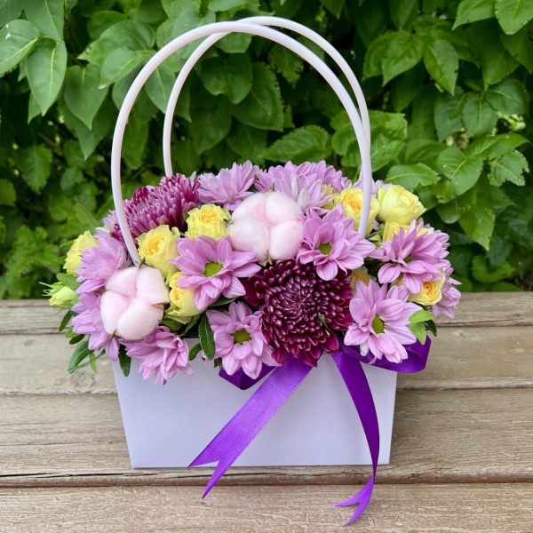 Цветы в сумке Лесная сказка