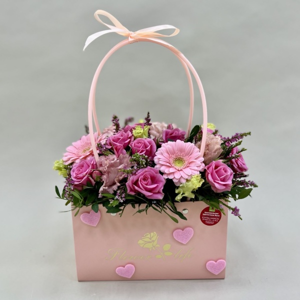 Цветы в сумке Свечение 