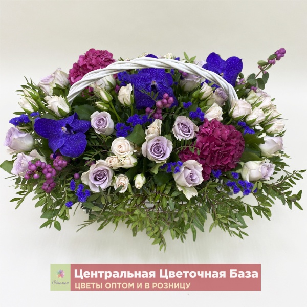 Цветочная корзина У Голубого Дуная