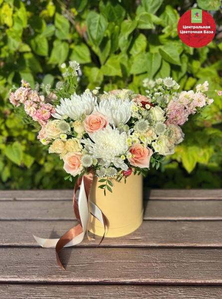 Цветы в коробке Шепот весны