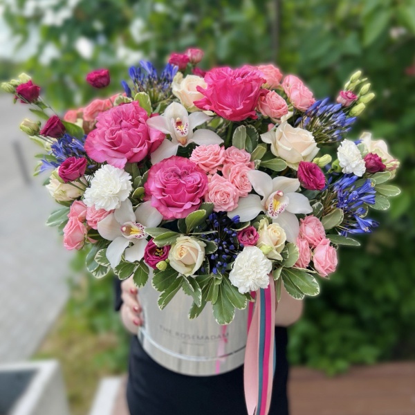 Цветы в коробке Городской сад