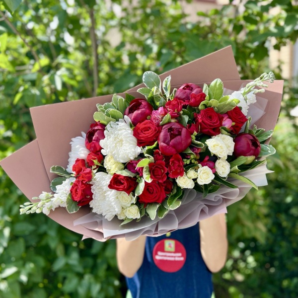 Букет Фарфоровая роза 