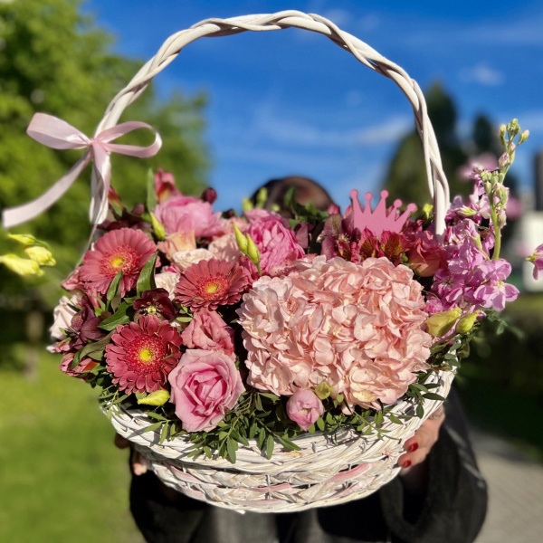 Цветы в корзине Метафора